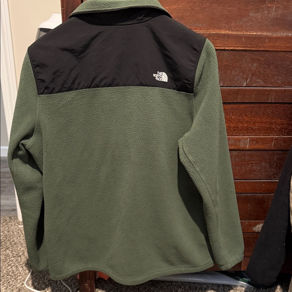 The North Face Olive and Black Performance Jacket - Picture 3 of 5